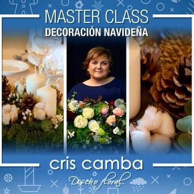 Master Class de Decoración Navideña con Cris Camba