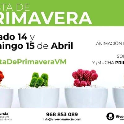 Fiesta de Primavera 2018 en Viveros Murcia