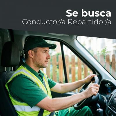 Oferta de trabajo de Conductor Repartidor