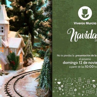 Presentación de Navidad en Viveros Murcia