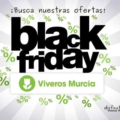 Black Friday 2017 en Viveros Murcia