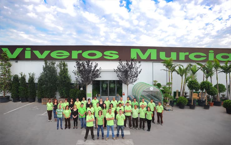 Equipo de profesionales de Viveros Murcia
