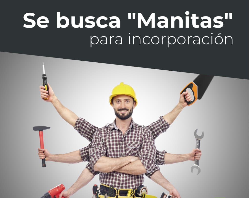 Oferta de trabajo de Manitas