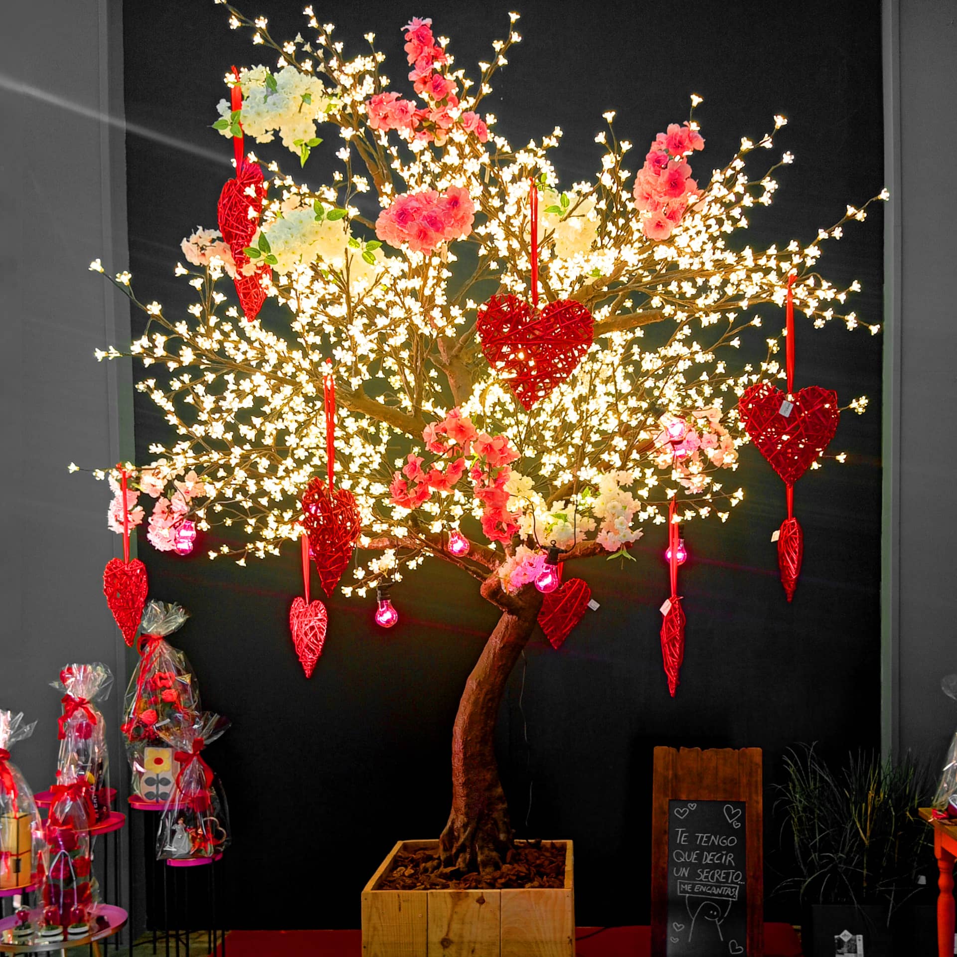 Bésate bajo nuestro árbol mágico, etiquétanos en Instagram y llévate un regalo. ¡Participa ya! #AmorVM